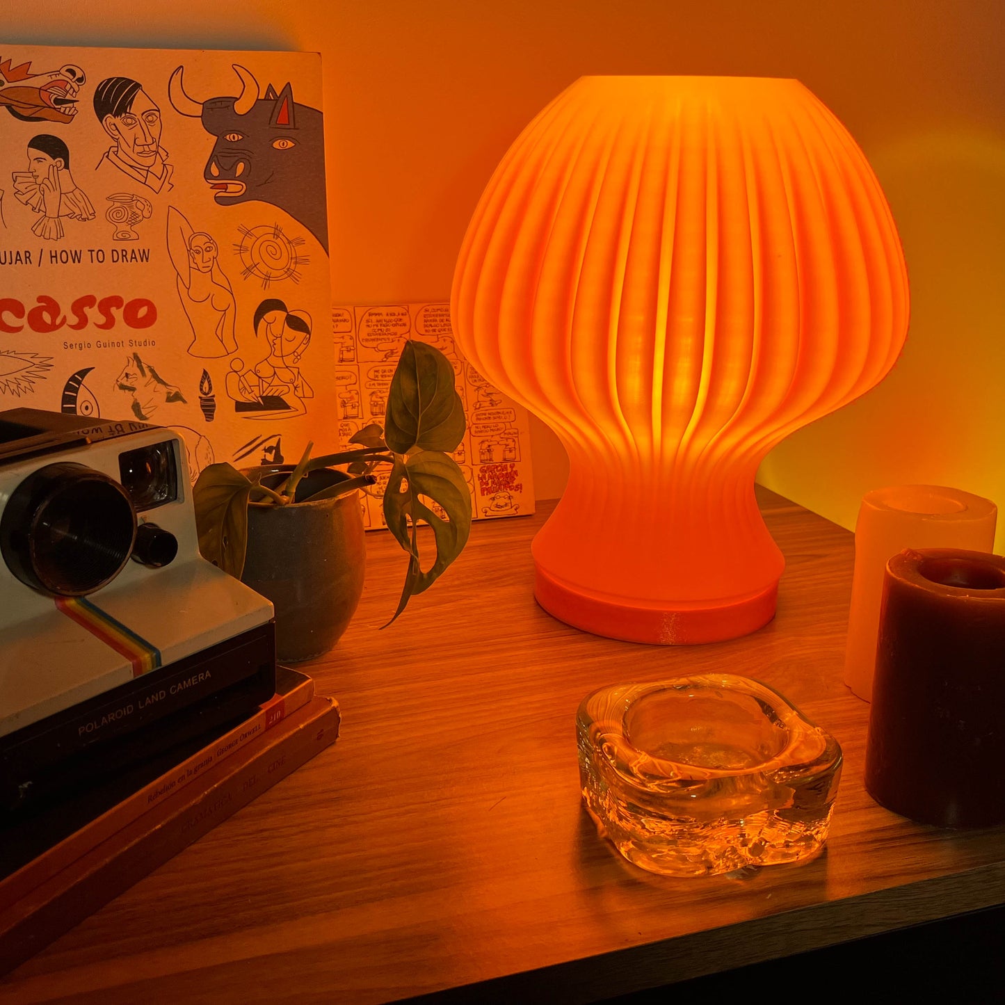 Blob Mushroom Table Lamp