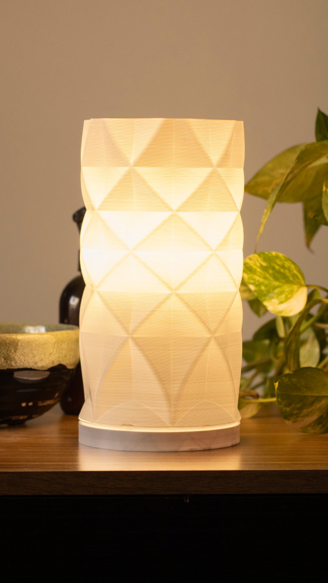 Diamonds Lampshade Table lamp