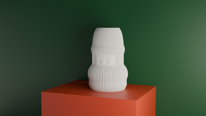 Santa Vase