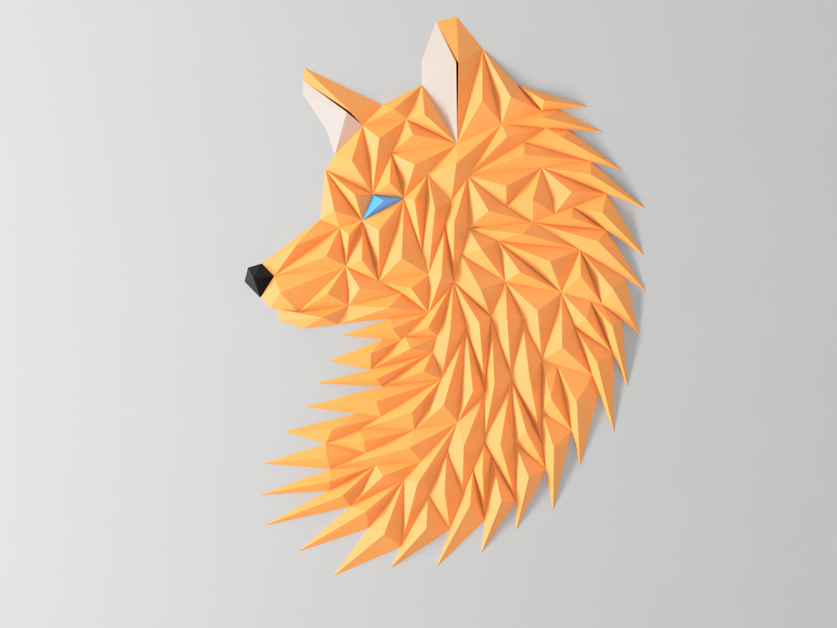 Wolf/ Fox Head