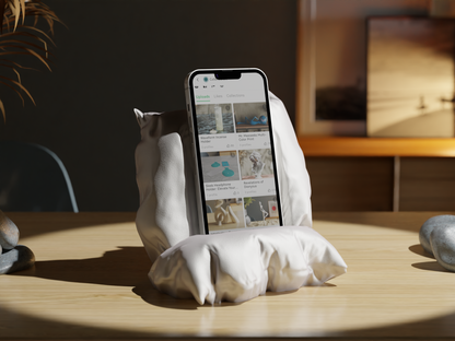 COZY PILLOW SMARTPHONE HOLDER