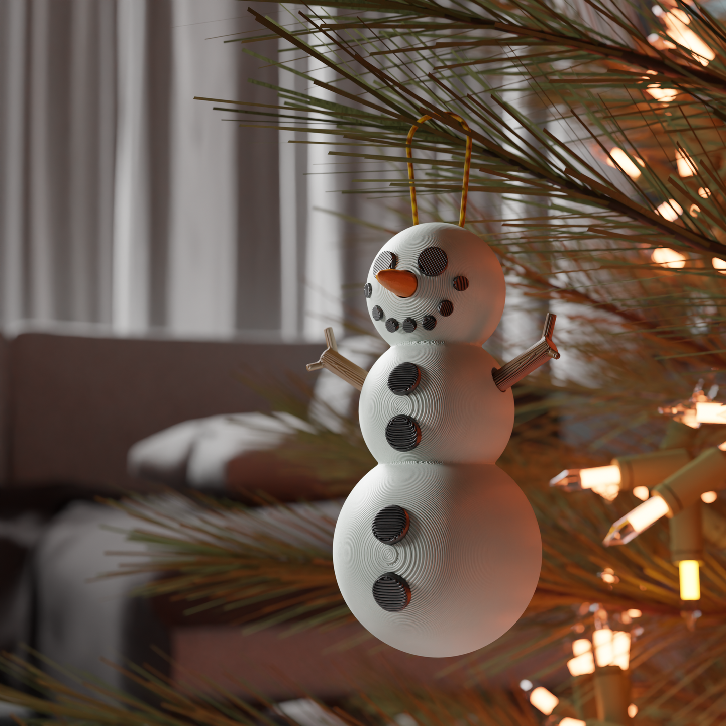 Snowman Ornament